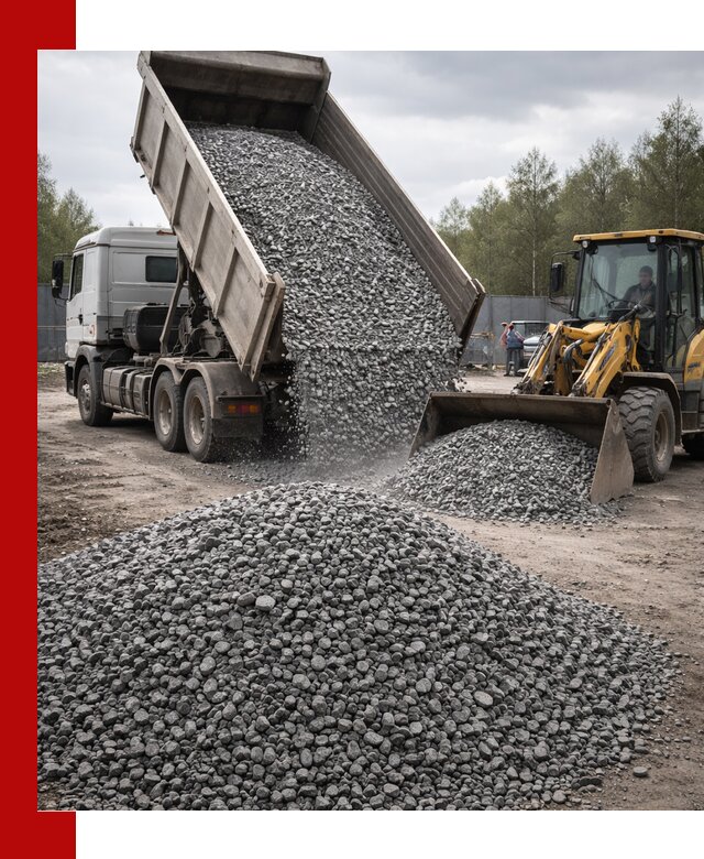 Доставка и продажа щебня гранитного в Тайшете