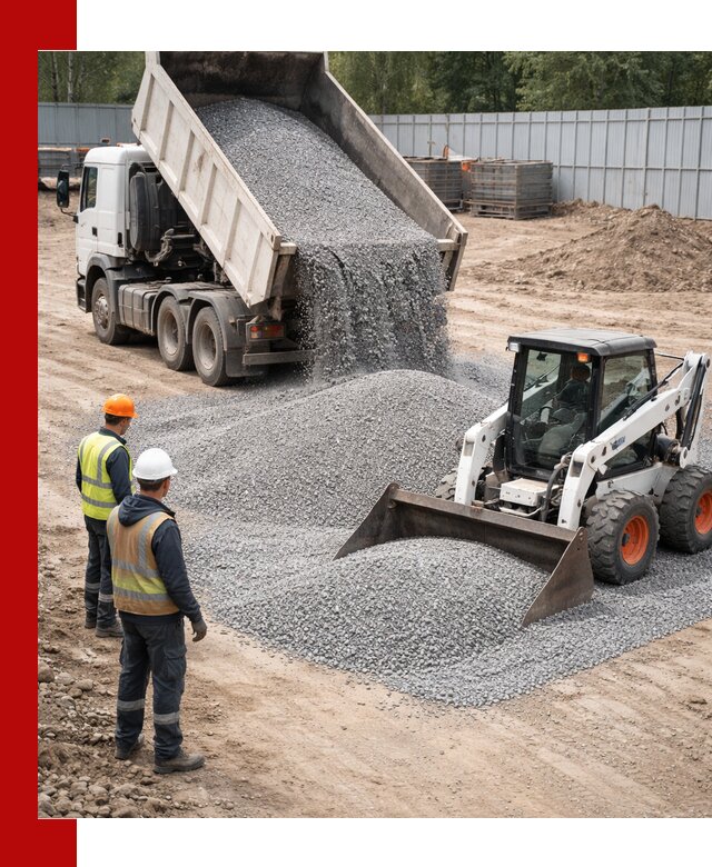 Доставка и продажа гранитного щебня фракции 0-5 в Тайшете