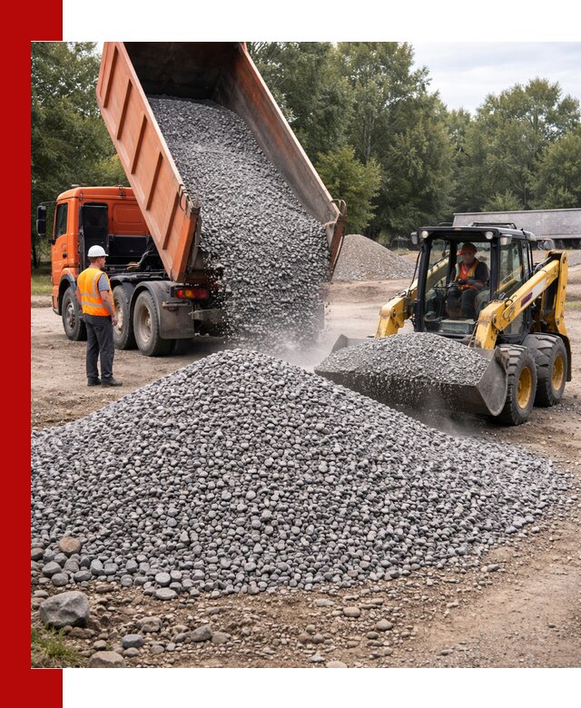 Купить гранитный щебень фракции 5–10 в Тайшете с доставкой
