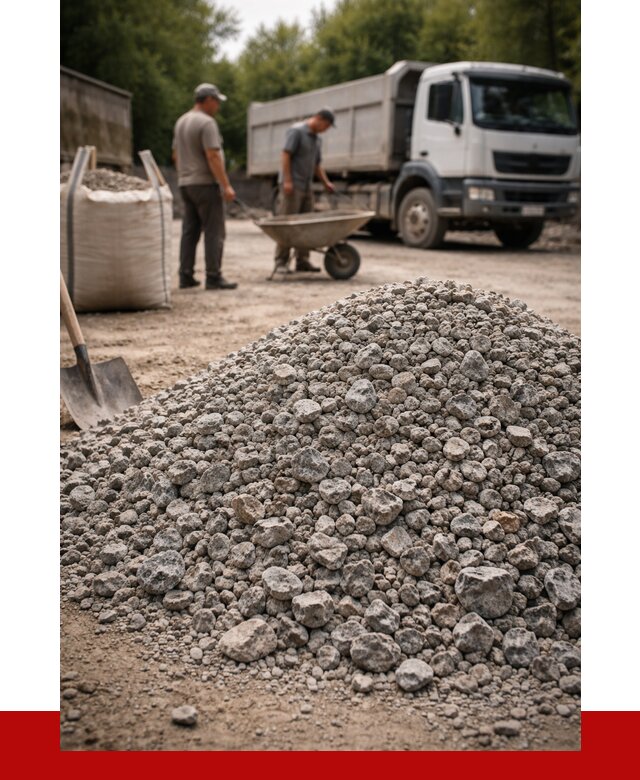 Гранитный щебень фракция 20-40 в Тайшете от 3323 руб. ПРОНЕРУДТшт