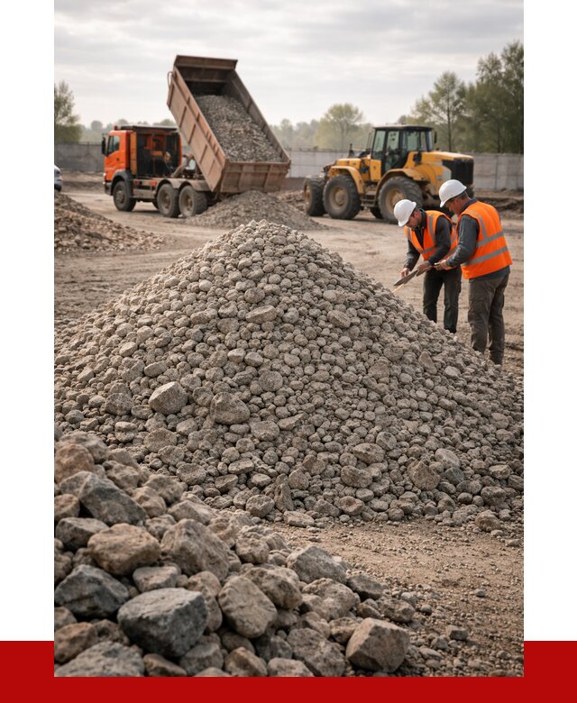 Гранитный щебень фракция 40-70 в Тайшете от 2596 руб ПРОНЕРУДТшт