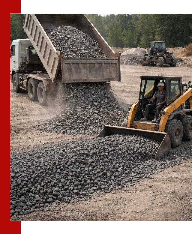 Гранитный щебень фракция 40-70 с доставкой в Тайшете