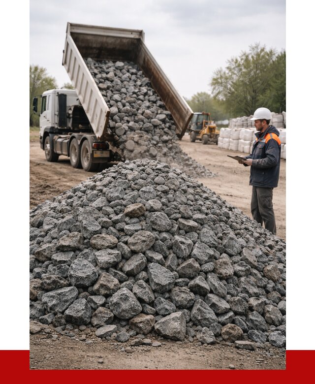 Гранитный щебень фракция 100-200 в Тайшете от 4362 р. ПРОНЕРУДТшт