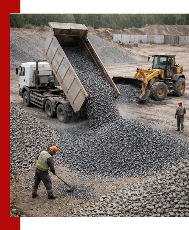 Щебень габбро-диабаз фр. 5-20 с доставкой в Тайшете