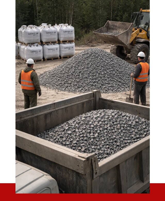 Щебень габбро диабаз 20-40 в Тайшете от 3531 руб. | ПРОНЕРУДТшт