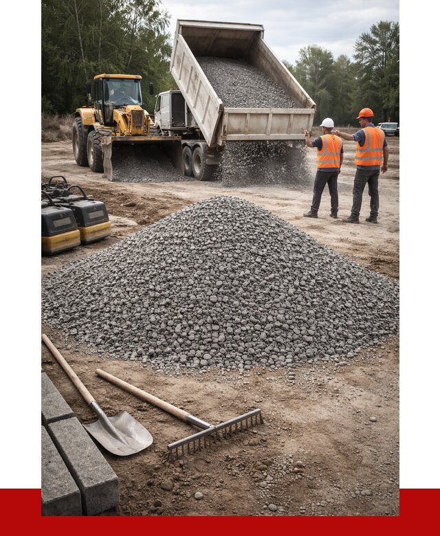 Гравийный щебень купить в Тайшете от 2285 р. ПРОНЕРУДТшт