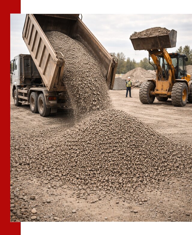 Гравийный щебень фракция 3–10 с доставкой в Тайшете