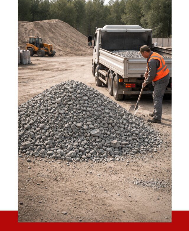 Гравийный щебень фракция 5-10 в Тайшете от 2285 р. | ПРОНЕРУДТшт