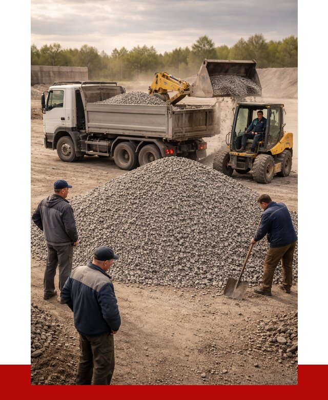 Гравийный щебень фракция 5-20 в Тайшете от 2492 р. ПРОНЕРУДТшт