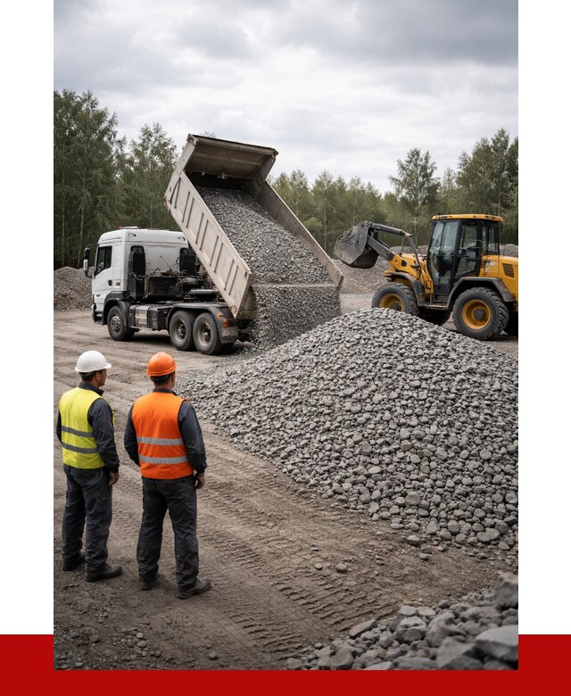 Гравийный щебень фракция 40-70 в Тайшете от 9866р | ПРОНЕРУДТшт