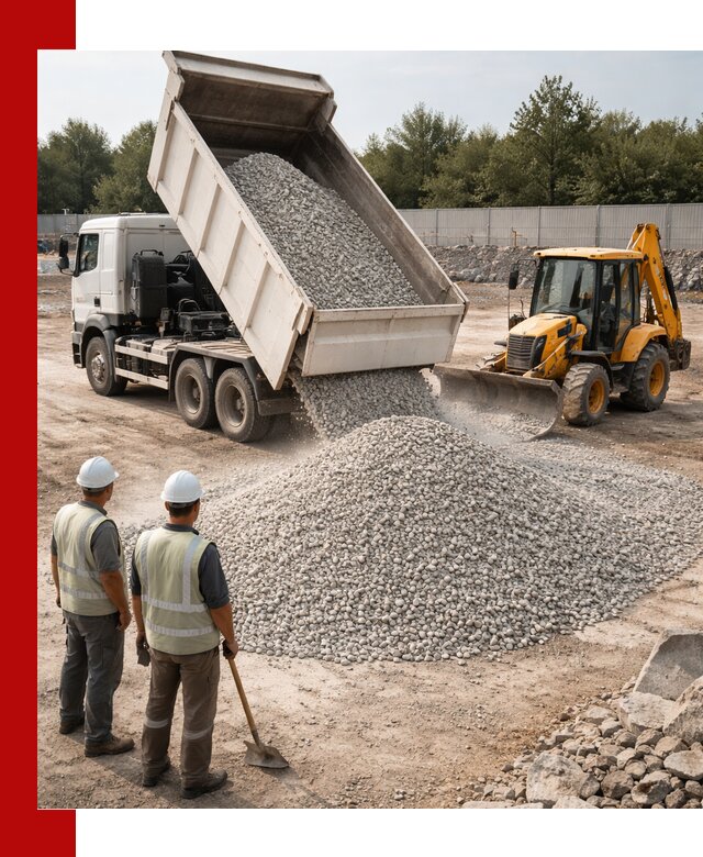 Купить известняковый щебень фракции 5–10 мм с доставкой в Тайшете
