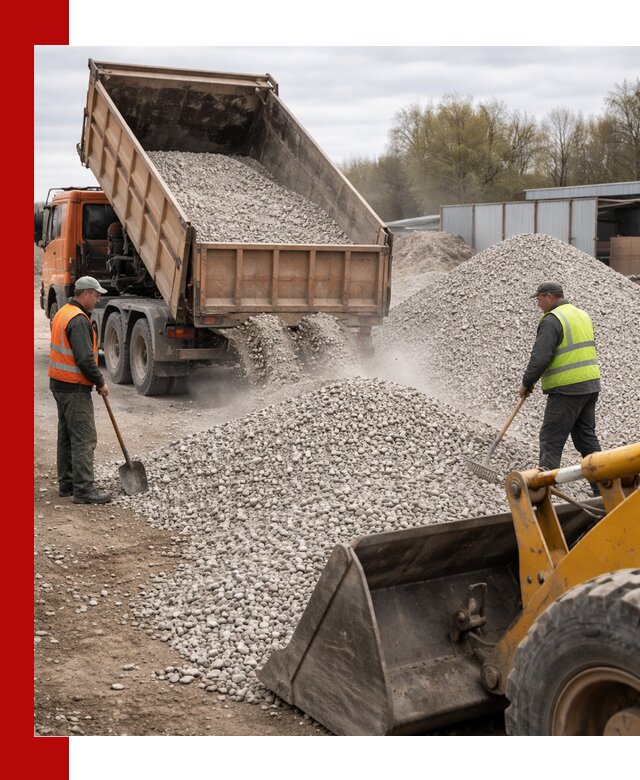 Доломитовый щебень фракции 5-20 с доставкой в Тайшете