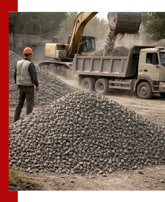 Шлаковый щебень фракция 5-20 с доставкой в Тайшете