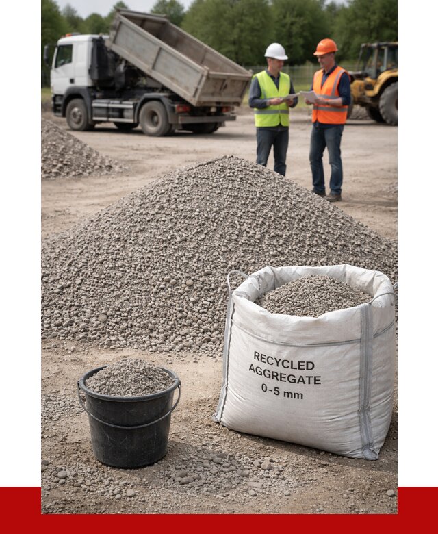 Вторичный щебень фракция 0-5 в Тайшете от 1662 р. ПРОНЕРУДТшт