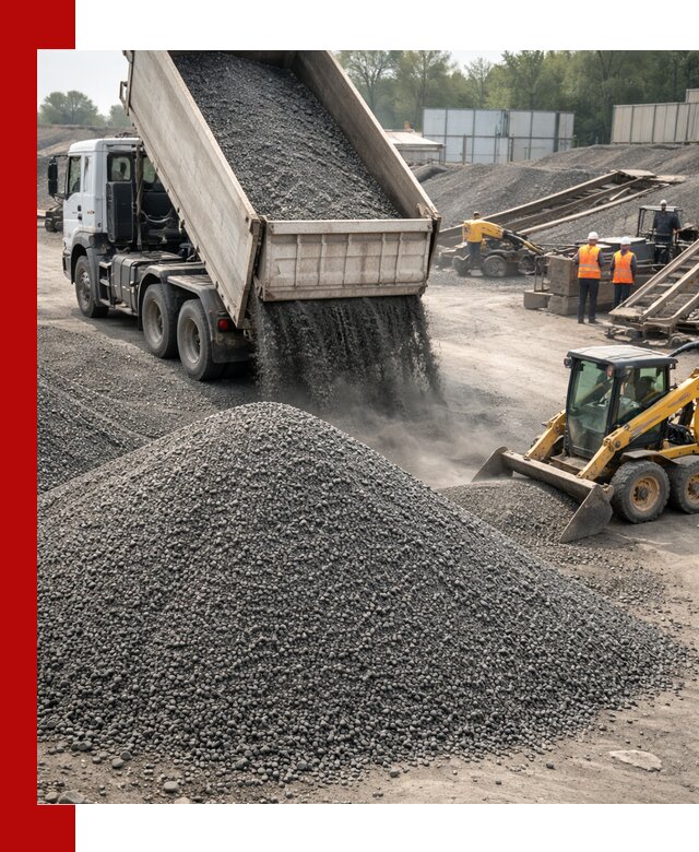 Вторичный щебень фракция 0–5 с доставкой в Тайшете