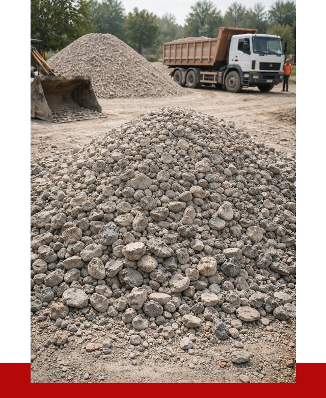 Вторичный щебень фракция 20-40 в Тайшете от 2285 р ПРОНЕРУДТшт