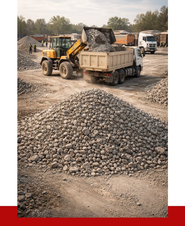 Вторичный щебень фракция 40-70 в Тайшете от 1807 р, ПРОНЕРУДТшт