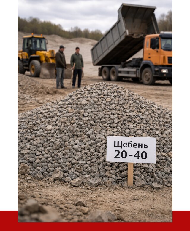 Бетонный щебень фракция 20-40 в Тайшете от 2544 р. | ПРОНЕРУДТшт