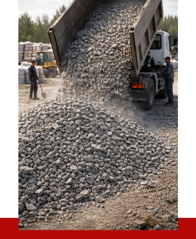 Бетонный щебень фракция 40-70 в Тайшете от 1869 р. ПРОНЕРУДТшт