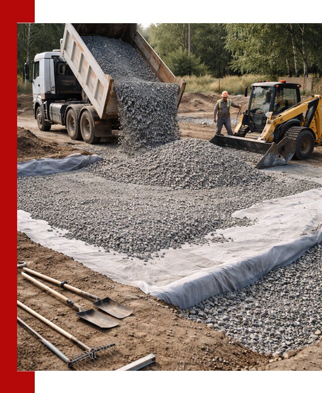 Щебень для фундамента с доставкой в Тайшете