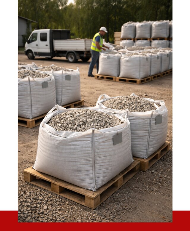 Щебень в мешках с доставкой в Тайшете от 4362 р. | ПРОНЕРУДТшт