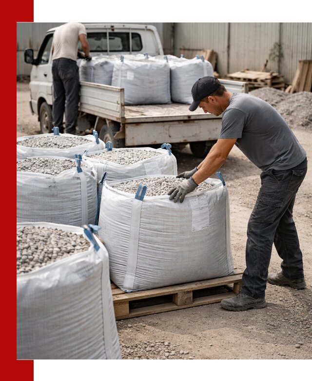 Доставка щебня в мешках по выгодным ценам в Тайшете