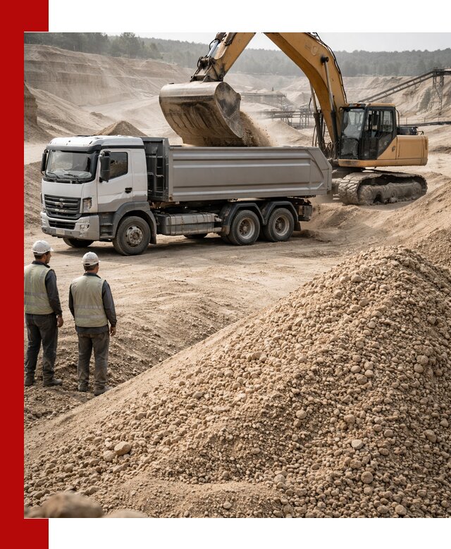 Карьерный крупнозернистый песок с доставкой в Тайшете