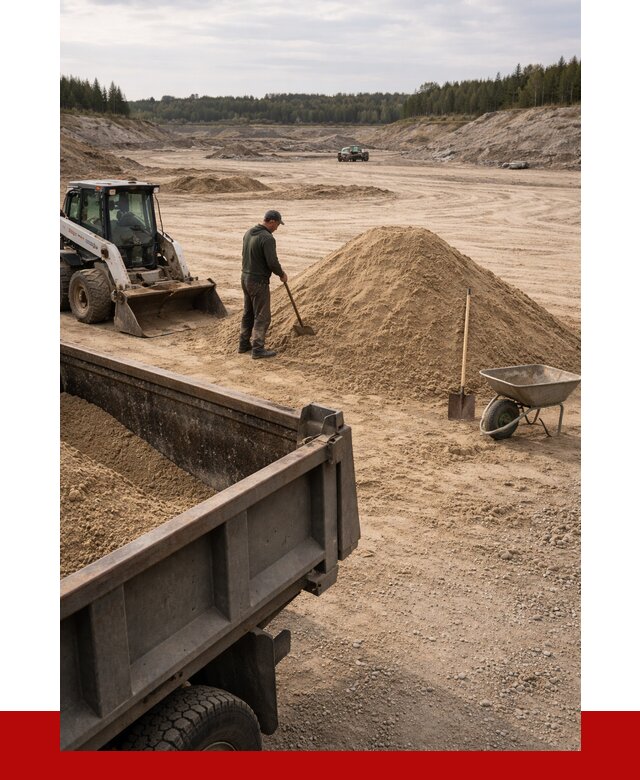 Карьерный песок среднезернистый в Тайшете, от 2285 р. ПРОНЕРУДТшт
