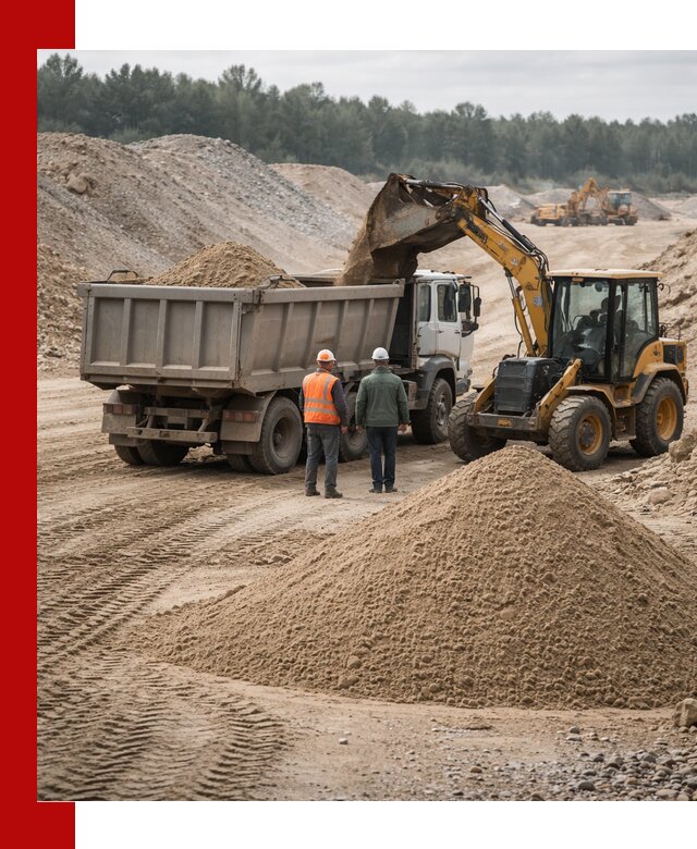 Карьерный среднезернистый песок с доставкой в Тайшете