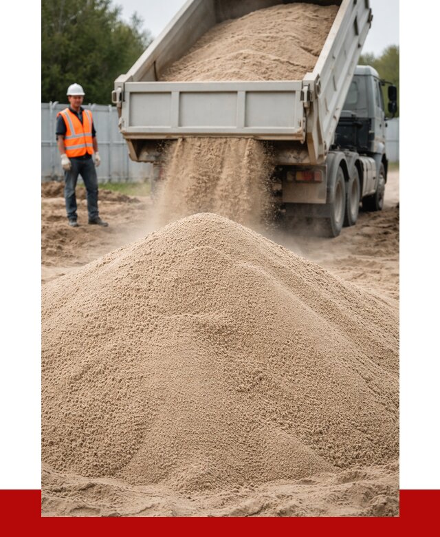 Купить сеяный песок с доставкой в Тайшете от 2285 р ПРОНЕРУДТшт
