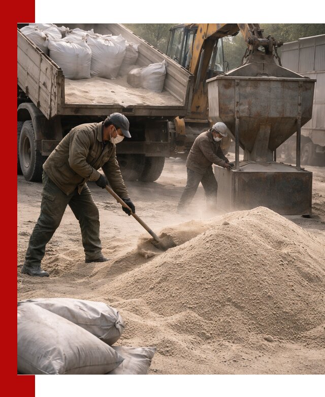 Кварцевый песок для пескоструя в Тайшете — доставка и качество