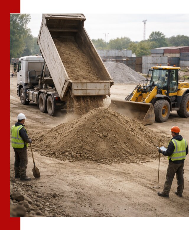 Доставка и продажа пескогрунта оптом и в розницу в Тайшете