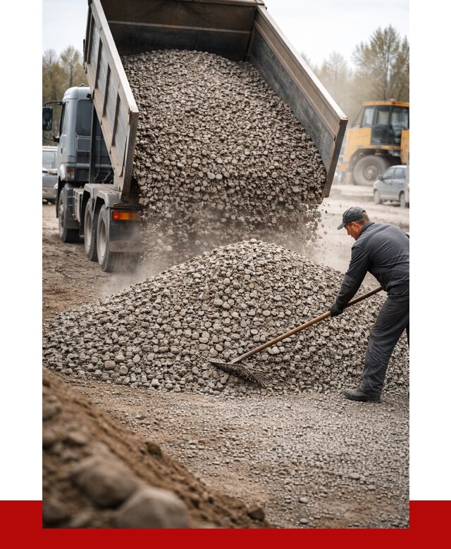 Гравий фракция 20-40 в Тайшете от 2596 р. доставка | ПРОНЕРУДТшт