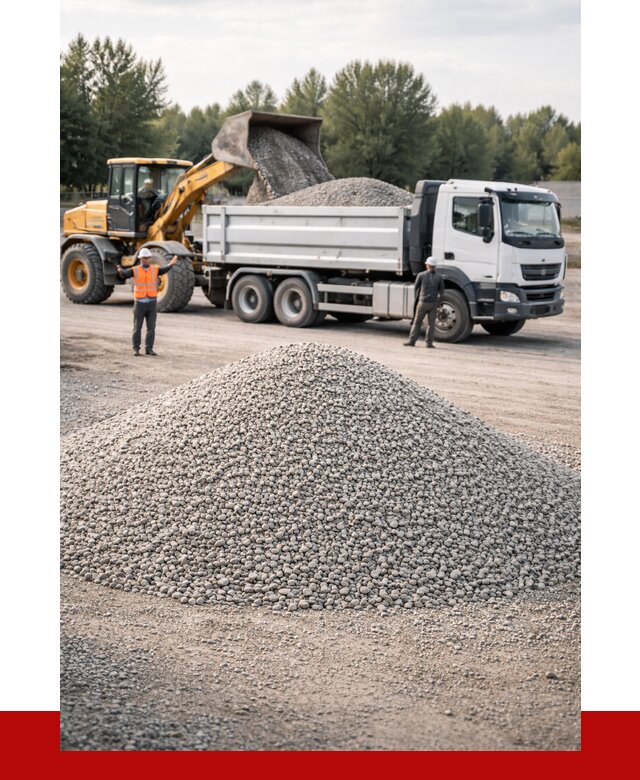 Купить мытый гравий в Тайшете от 3635 р, доставка ПРОНЕРУДТшт