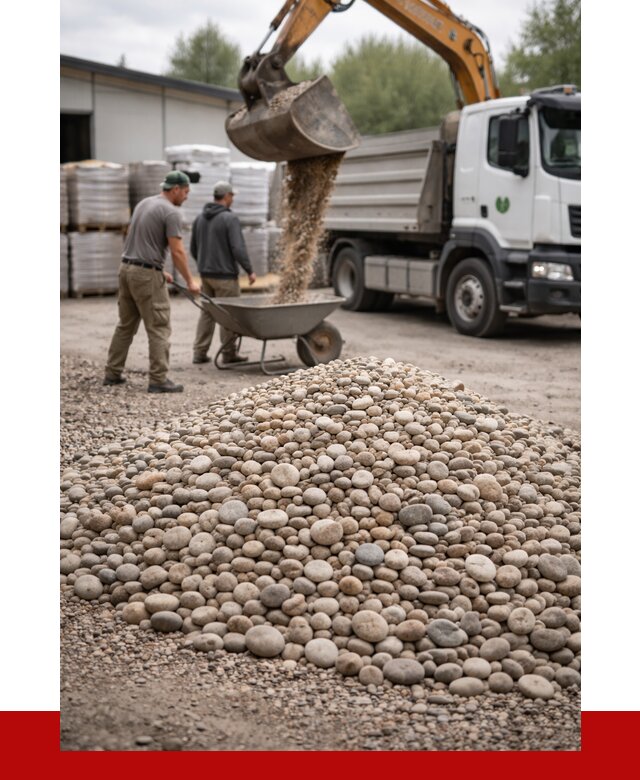 Галька декоративная в Тайшете от 3323 р. за куб | ПРОНЕРУДТшт