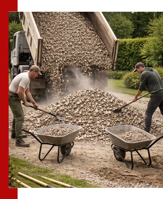 Доставка и продажа декоративной гальки в Тайшете