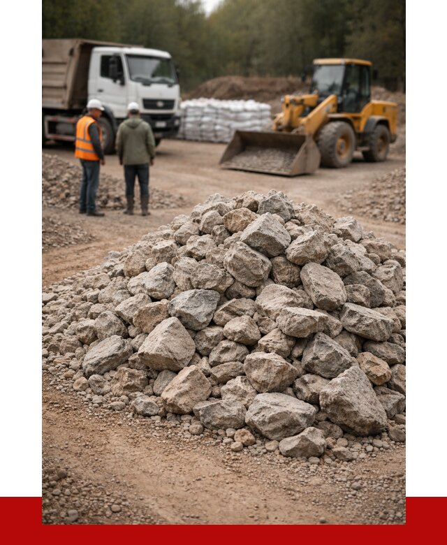 Купить бутовый камень с доставкой в Тайшете от 2389 р. | ПРОНЕРУДТшт