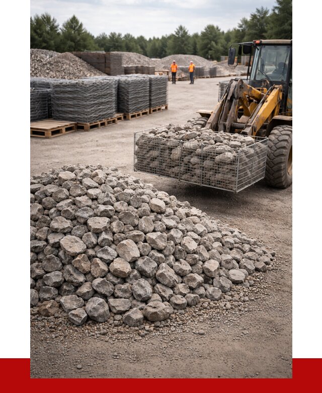 Камень для габионов фракция 70-150 в Тайшете от 4362 р. | ПРОНЕРУДТшт