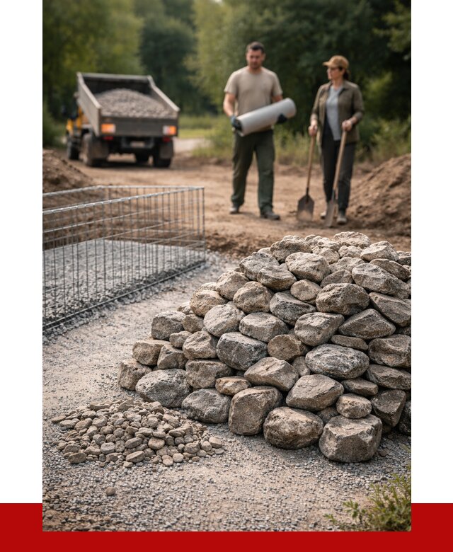 Камень для габионов фракция 100-200 в Тайшете от 4985 р. | ПРОНЕРУДТшт