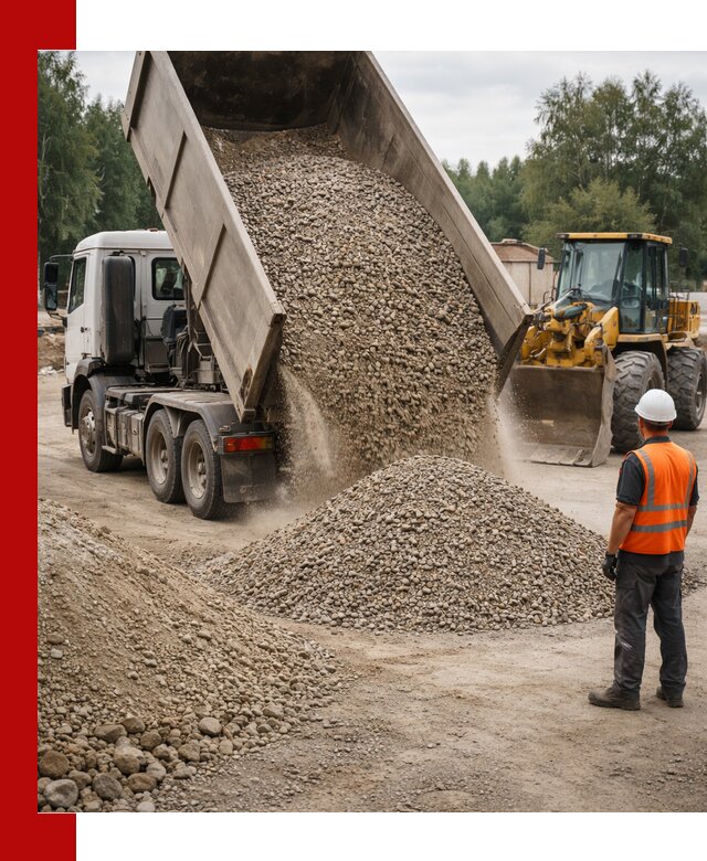Доставка щпс в Тайшете — щебеночно-песчаная смесь под заборы и дорожки