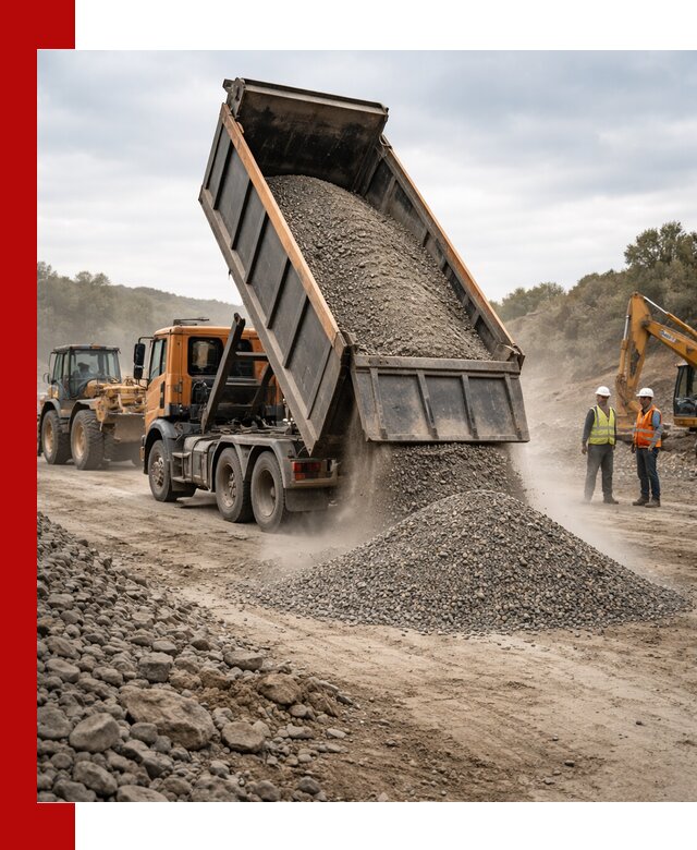 Щебёночно-песчаная смесь ЩПС С1 с доставкой в Тайшете