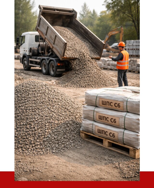 ЩПС С6 в Тайшете с доставкой от 2285 р. за куб | ПРОНЕРУДТшт