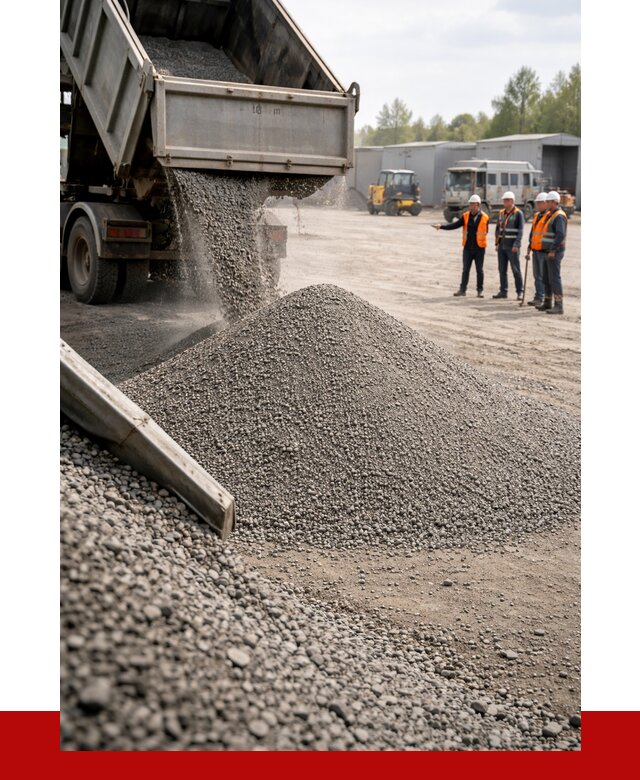 Гравийный отсев 0-5 в Тайшете от 1246 р. с доставкой | ПРОНЕРУДТшт