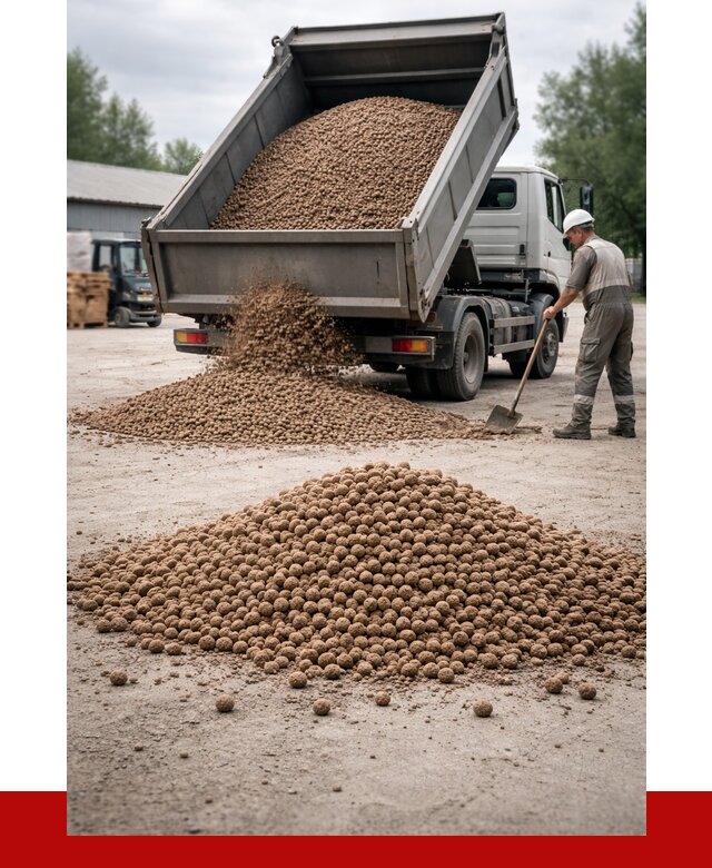 Керамзит с доставкой в Тайшете от 4362 р. за м3 | ПРОНЕРУДТшт