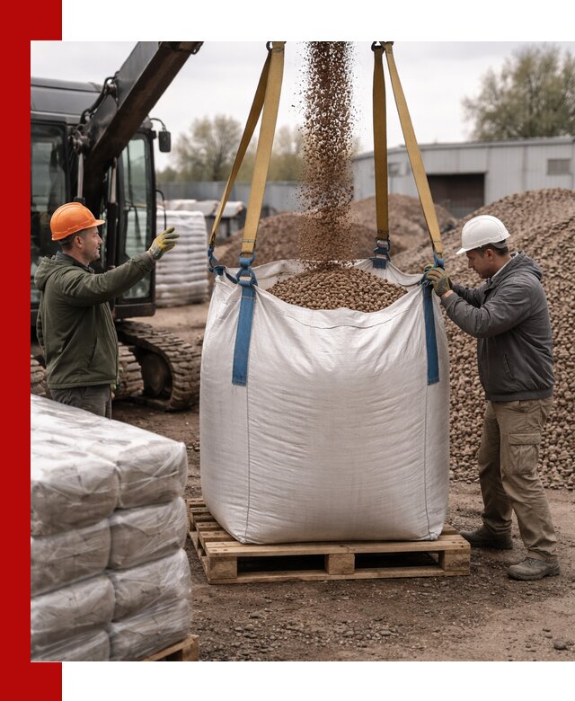 Керамзит в биг-бегах с доставкой в Тайшете