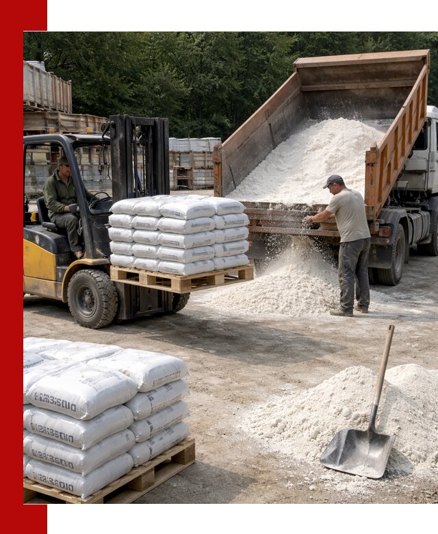 Доставка строительной извести оптом и в розницу в Тайшете