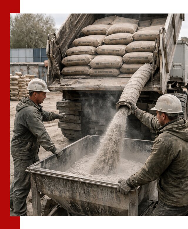 Доставка цемента М400 в Тайшете оптом и в розницу