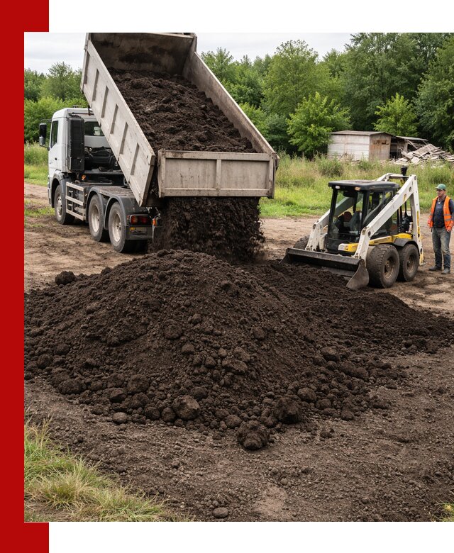 Поставка плодородной земли с доставкой самосвалом в Тайшете