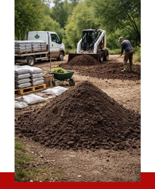 Грунт для озеленения с доставкой в Тайшете от 1869 р. | ПРОНЕРУДТшт