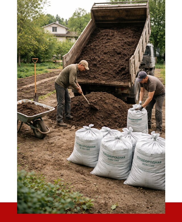 Плодородная смесь в Тайшете от 4362 р./куб с доставкой | ПРОНЕРУДТшт